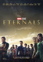 Movie poster Eternals